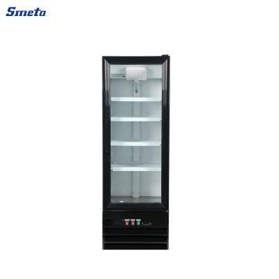 Outdoor Commercial Swing Glass Door Merchandiser Refrigerator Showcase Price
