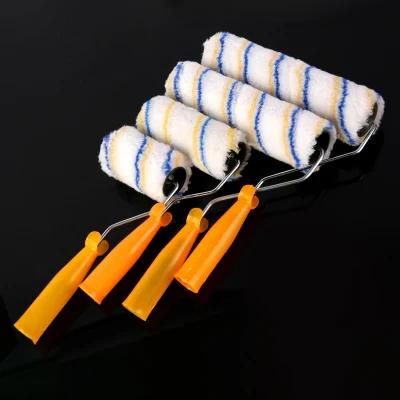 Yellow and Blue Stripes Series Hot Melt Roller Brush Paint Roller Brush