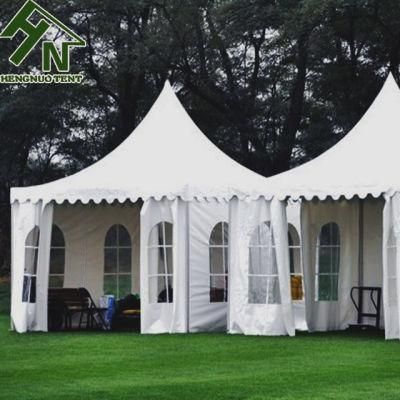 Aluminum Structure 6X6m Garden Event Pagoda Gazebo Tent