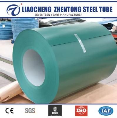 China Factory Color Coated Painted Metal Roll Pre-Painted Coil Galvanized Zinc Coating Coil