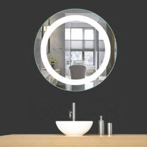 Hotel Wall Mounted LED Lighted Bathroom Mirror