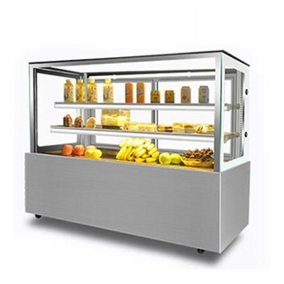 Four Layers Refrigeration Equipment Pastry Display Refrigerator/Bakery Showcase/Cake Showcase for Bakery