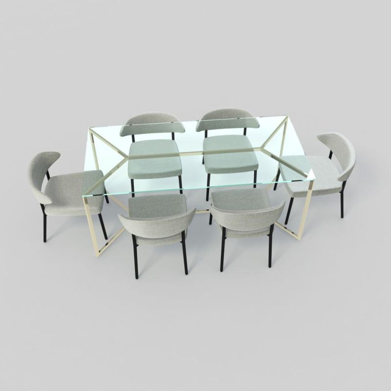 Carlo Magno Dining Table and Dining Chairs (433)
