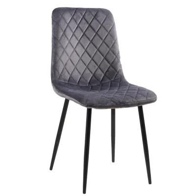 Indoor Outdoor Luxury Nordic Style Home Furniture Restaurant Leather Velvet Modern Dining Chair