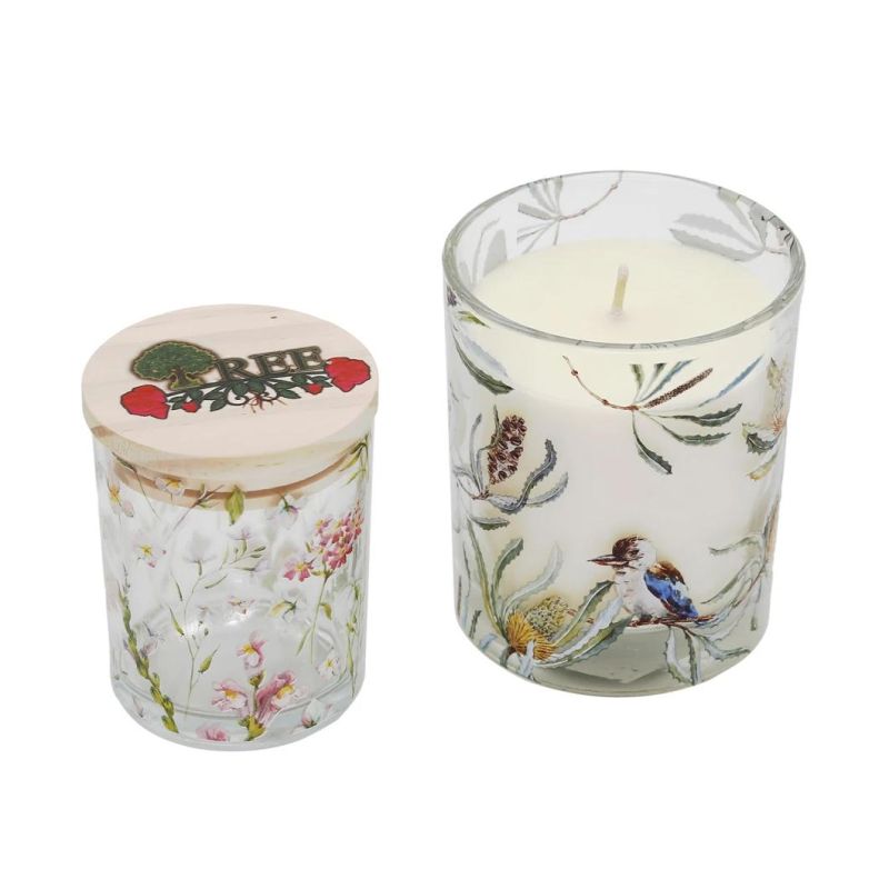 Home Decoration Gift Candle Jar Glass Candle Holders