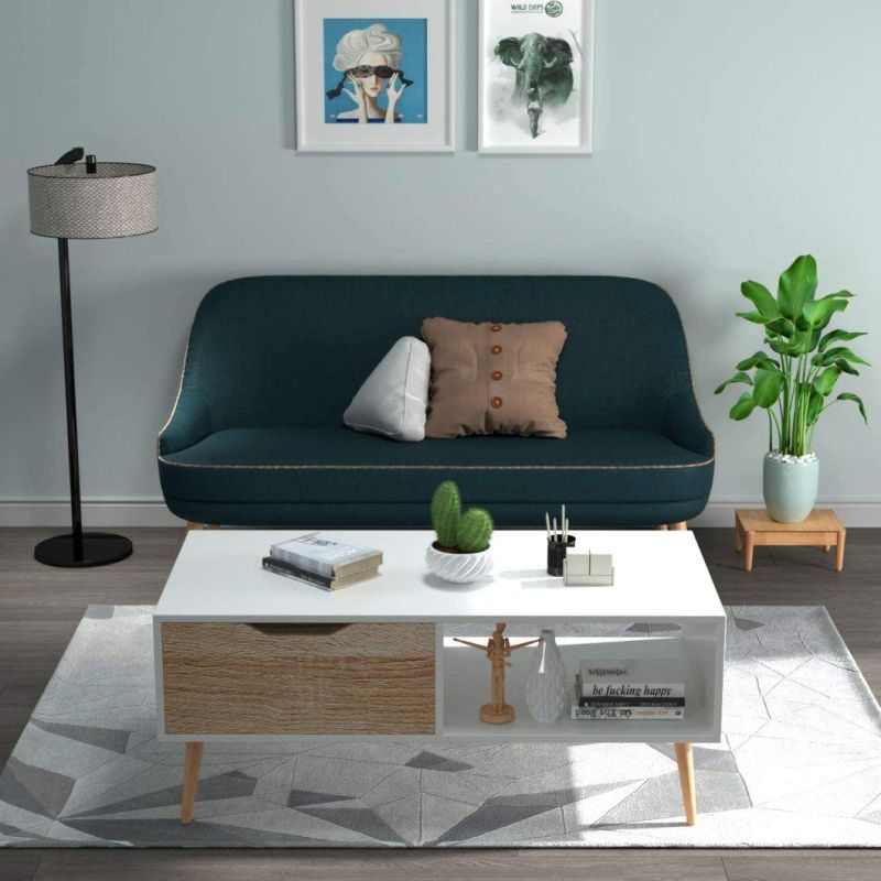Modern Space Saving Living Room Cheap Wood Coffee Tables