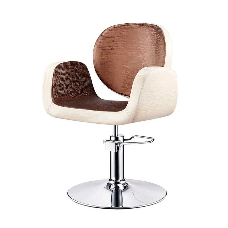 Hl- 989 2021 Salon Barber Chair for Man or Woman with Stainless Steel Armrest and Aluminum Pedal
