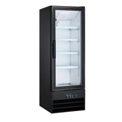Smeta Single Glass Door Commercial Upright Refrigeration Showcase Chiller