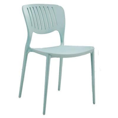 Cheap Price Home Dining Room Kitchen Restaurant Furniture Stacking Plastic Dining Chair for Party