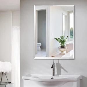 High Quality Frameless Bathroom Mirror with Beautiful Bevel Edge or Round Edge
