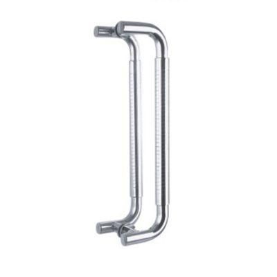 Bended Type Round Pipe Stainless Steel 304 Glass Door Pull Handle