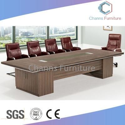 Classical 10 Persons Straight Shape MFC Office Meeting Desk (CAS-MT31402)