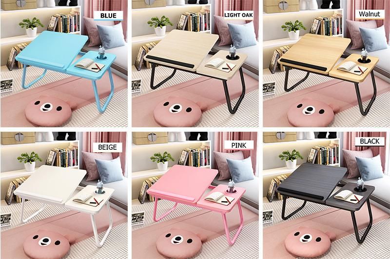 High Quality Portable Folding Laptop Table Lazy Lap Desk Foldable Laptop Tables Laptop Desks on Bed Sofa