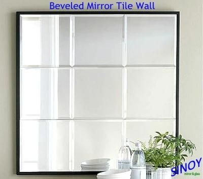 China Good Price Sinoy Silver Mirror for Bathroom Mirrors