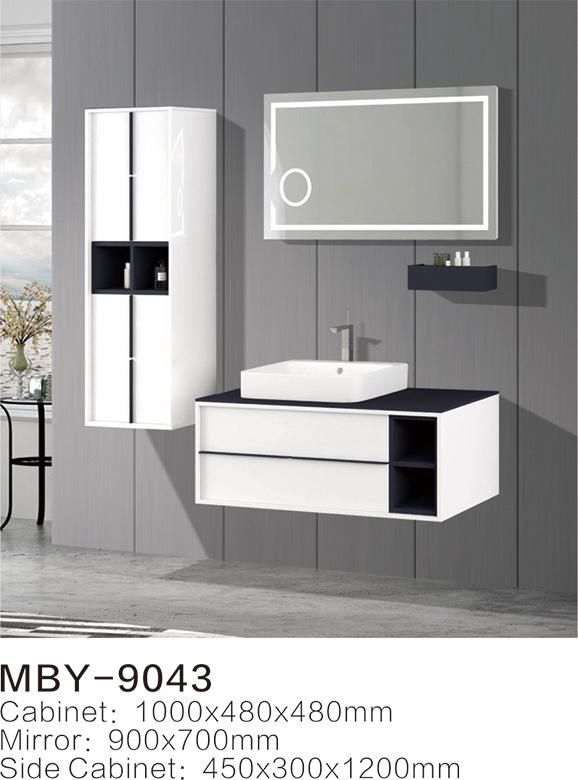 Hotel European Modern Wall-Hung Bathroom Vanity From Factory