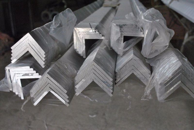 Extruded L Shaped Aluminium Extrusion Angle Bar