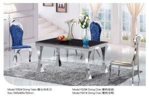 Rectangle Glass/Marble Dining Table (T092)
