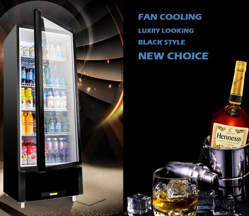 Supermarket Commerce Vertical Single Glass Pulling Door Beverage Cooler Showcase LC150nb