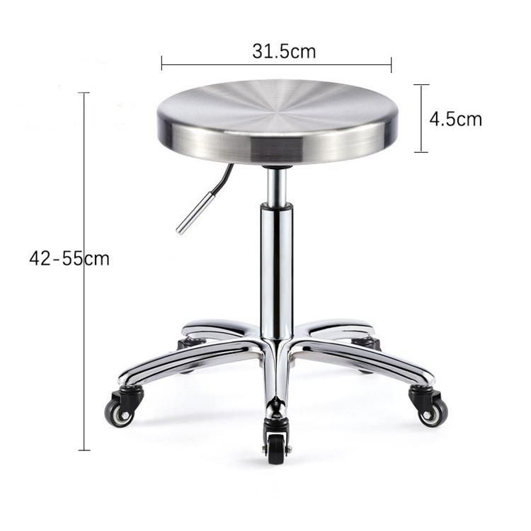 T-3111 Wholesale Height Adjustable Round Salon Barber Chair or Barber Stool