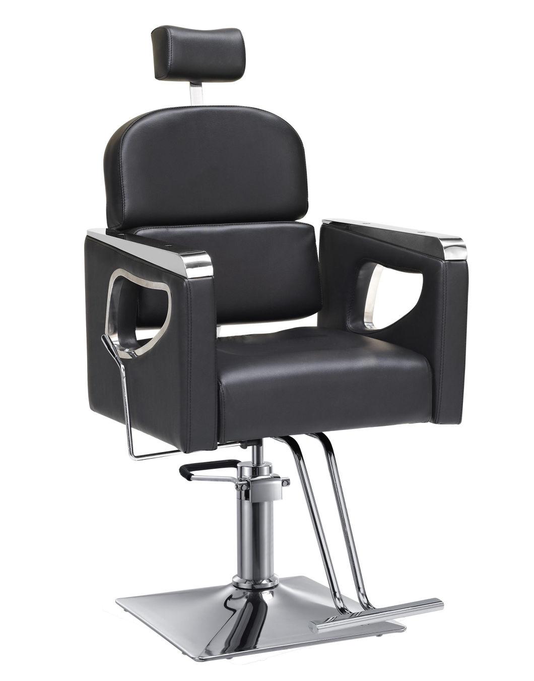 Hl- 1073 Make up Chair for Man or Woman with Stainless Steel Armrest and Aluminum Pedal