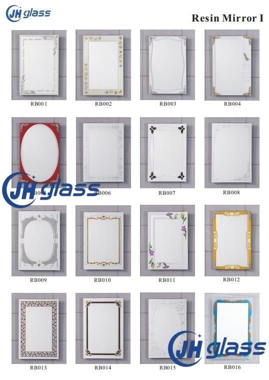 Wall Decor Stainless Steel Frame Bathroom Mirror