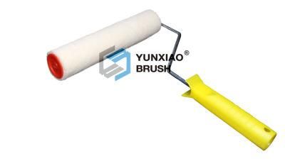 Wool Paint Roller Brush with Plastic Handle