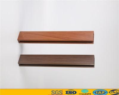 Gd Supplier Wooden Grain Aluminium Profiles for Aluminum Doors and Windows