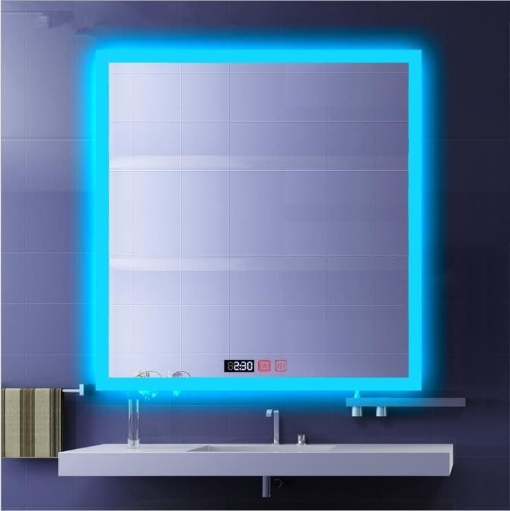 Smart Bathroom Light Mirror Wall-Mounted Anti-Fog Bathroom Mirror