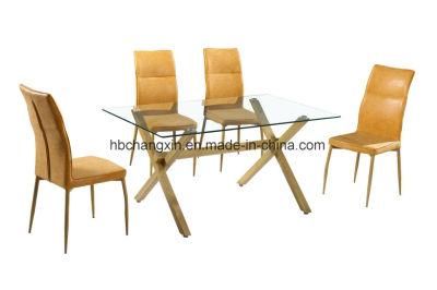 New Model Tempered Glass Dining Table