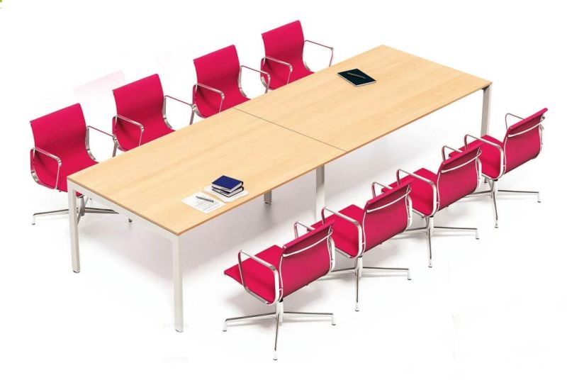 Modern Office Conference Room Furniture Oval Meeting Table (SZ-MTE303)