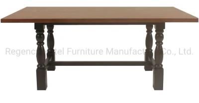 Modern Wood Furniture Dining Room Furniture Restaurant Table Dining Table for Wholesale