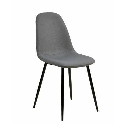 Wholesale Home Restaurant Bar Furniture Velvet Fabric Linen Dining Chair
