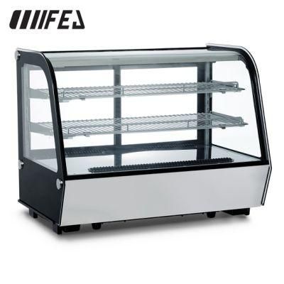 Showcase Commercial Vertical Glass Door Bakery Display Case Equipment Showcase for Pastry Refrigerator Ftw-160A