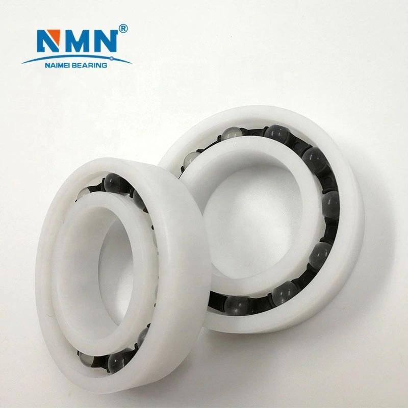 POM Plastic Ball Bearing with Glass Ball Bearing Plastic Pulley Bearings 623 624 625 626