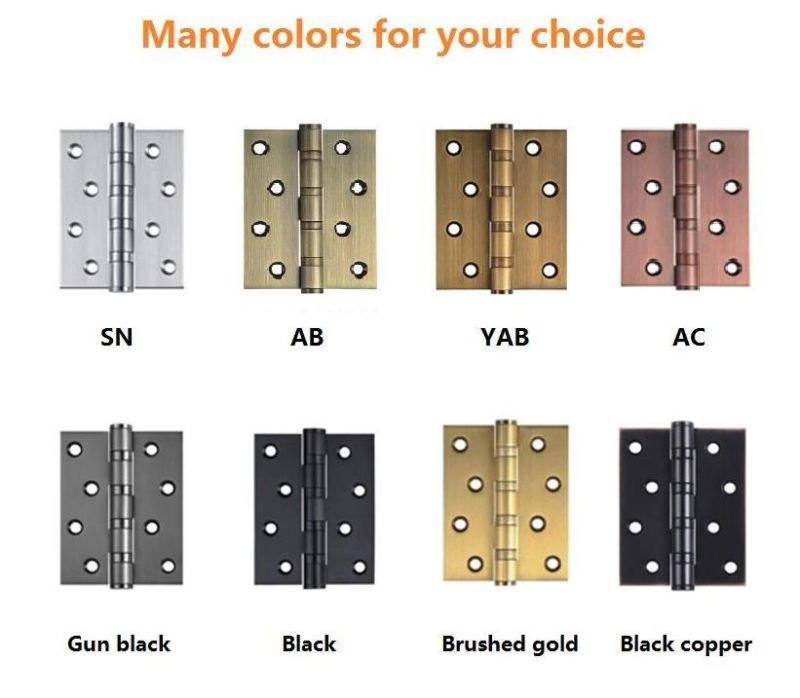 SUS304 Stainless Steel Door Hinge for Wooden/Glass Door