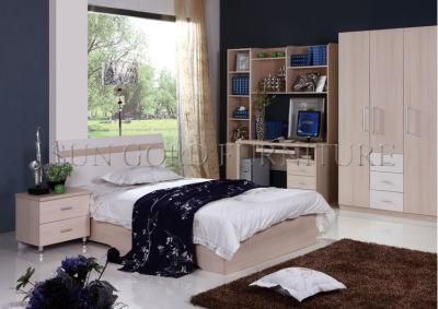 Luxury Hotel Wood Bed Cheap Used Bedroom Furniture Sets (SZ-BT001)