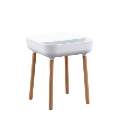 PP Plastic Beech Wood/Metal Leg Furniture Nordic Style Coffee Table Living Room Sofa Coffee Table