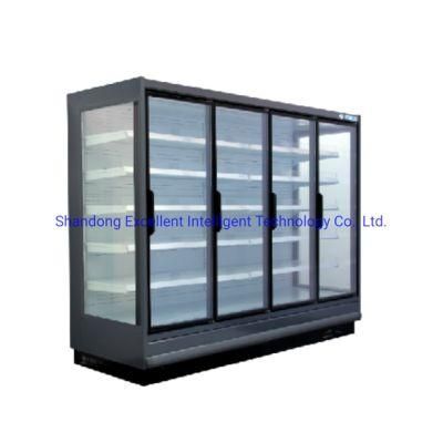 Glass Door Refridge Dmw/Dml/Dmm Vertical Glass Door Multideck Cabinet Showcase