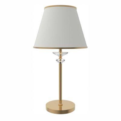Modern Style for Home Lighting Furniture Decorate Indoor Living Room/Bedroom Design with Lampshade Glass Table Lamps Factory Supply