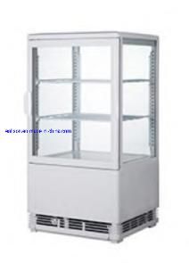 4-Side All Around Glass Insulating Glass Commercial Upright Cake Display Fridge Showcase