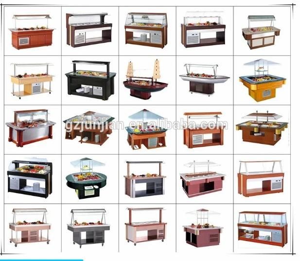 Arch Shape Cake Display Chiller / Cake Showcase for Bakery