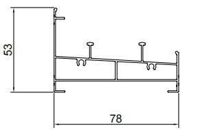 Aluminium Extrustion Profile for Doors and Windows Nepal Market