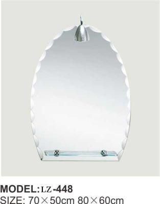 Hot Sell New Design Bathroom Lighted Mirror with Shelf