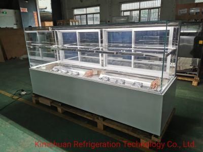 Bakery Cake Refrigerator Display Cabinets Refrigerated Showcase for Cake Chocolate Store