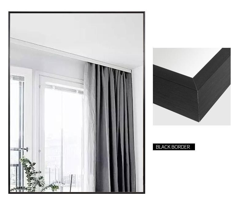 Dressing Mirror Horizonal Hanging Glass Mirror