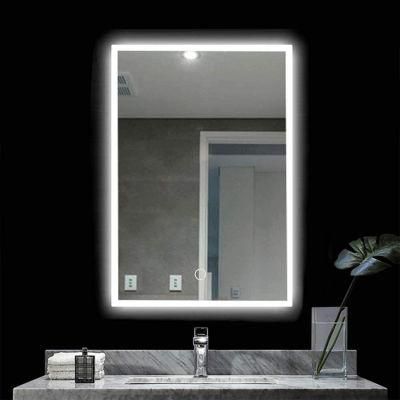 600 X 800mm Illuminated LED Bathroom Mirror Frameless Lighted Furniture Mirror China Supplier