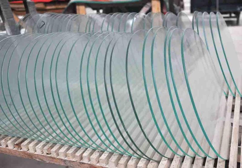 300X300 Rectangle and Round Clear or Tempered Glass for Home Appliance