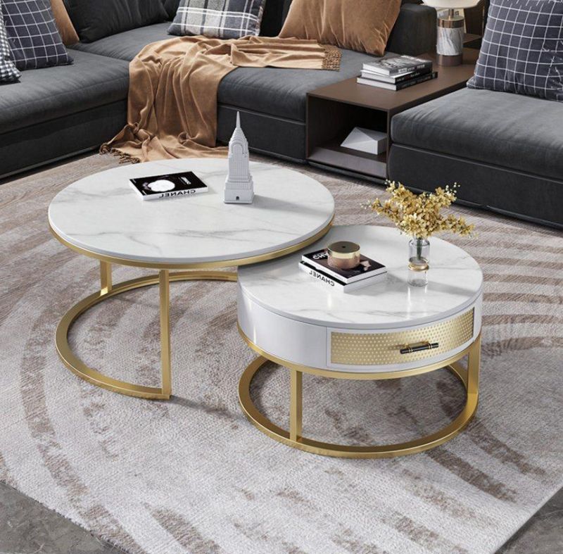 Free Sample Italian Furniture Tempered Glass Coffee Table Console Table