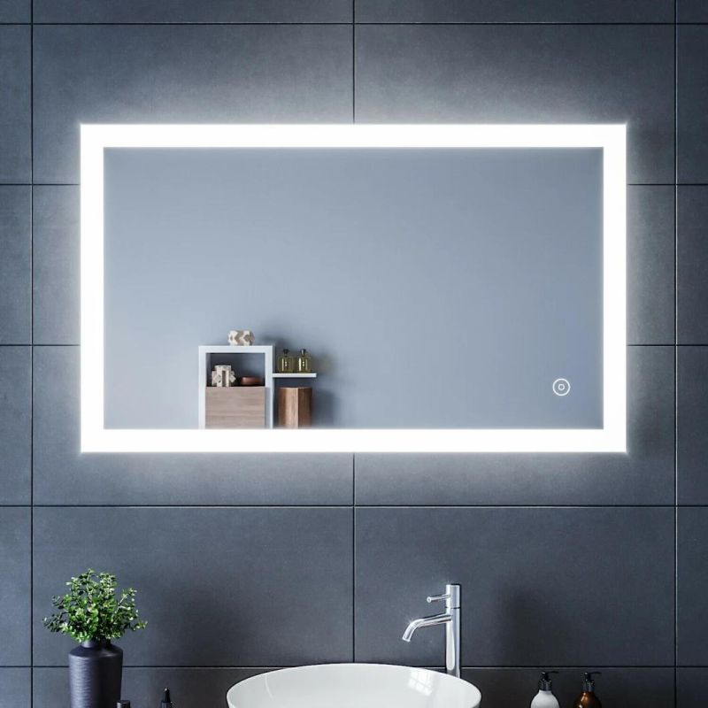 New Bathroom Mirror Wall Mirror with LED Lighting