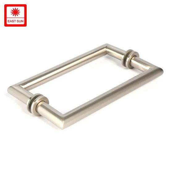 Stainless Steel Picaporte Glass Door Handle Furniture Hardware (pH-013)